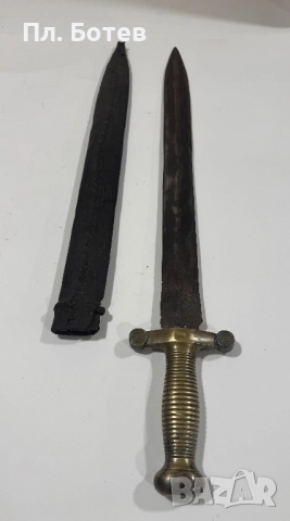 Стар руски тесак, снимка 2 - Антикварни и старинни предмети - 52873819