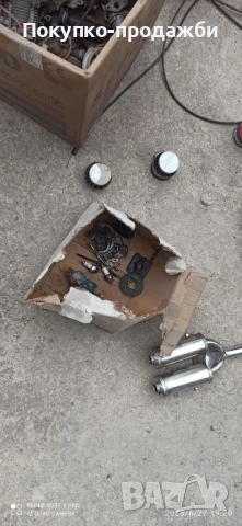 Части за 49кубика atv pocket bike пистов мотор кросов мотор двигатели карбуратора и други, снимка 3 - Други спортове - 49293391