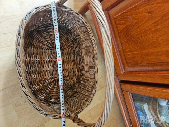 Кошница от камъшит, снимка 2 - Други стоки за дома - 51624773