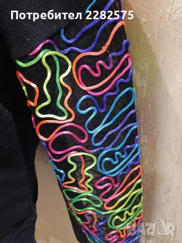 Дамска блузка с дълъг интересен ръкав, снимка 6 - Блузи с дълъг ръкав и пуловери - 47583508