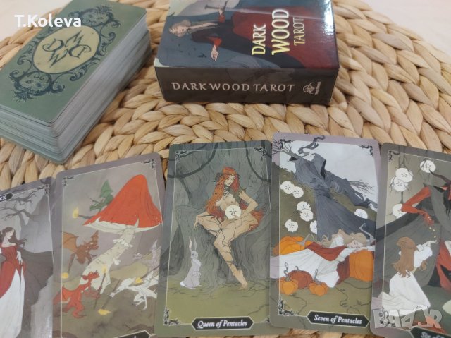 НОВИ Карти Dark wood tarot , снимка 1 - Карти за игра - 41408053