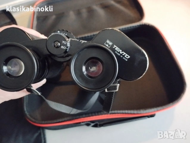 ПРОМО  Съветски  Бинокъл-БПЦ 20 х 60--TENTO--MADE IN СССР, снимка 5 - Екипировка - 52060200