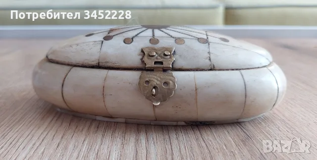 Кутийка от кост за ценители , снимка 5 - Декорация за дома - 55722250