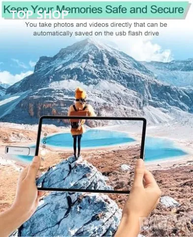 Нова Флашка за телефон 128GB памет за iPhone/Android/PC Бърз Трансфер, снимка 7 - Друга електроника - 49530537