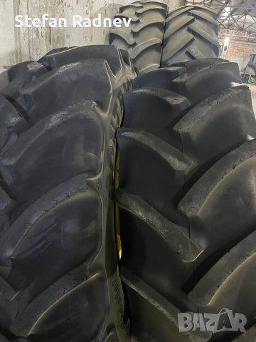 4 бр. Гуми с джанти за редови обработки за John Deere 6-та серия 6 цилиндрови модели (N01032), снимка 4 - Селскостопанска техника - 44416380