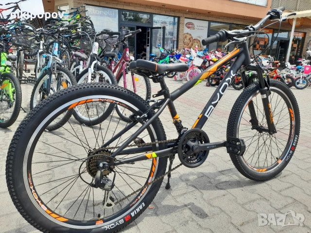 BYOX Велосипед 24" MASTER черен, снимка 9 - Велосипеди - 53848629