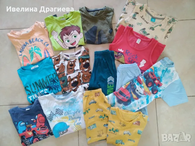 детски лот дрехи 110-116
