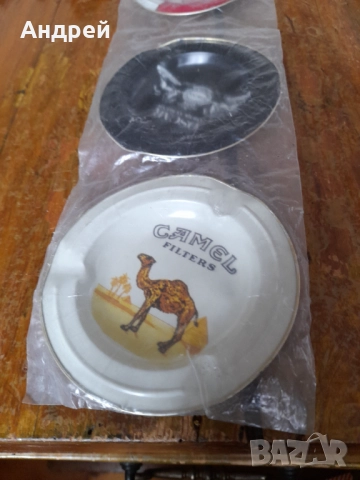 Стари пепелници Winston,Oscar,Camel, снимка 4 - Други ценни предмети - 52946841