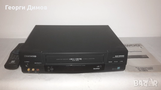 Видео VHS DAEWOO DV-K885o, снимка 2 - Плейъри, домашно кино, прожектори - 52798778
