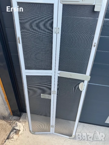 Оригинален комарник Remis за Кемпер HYMER (За входната врата) цена 350.00 лева, снимка 3 - Къмпинг мебели - 51198625