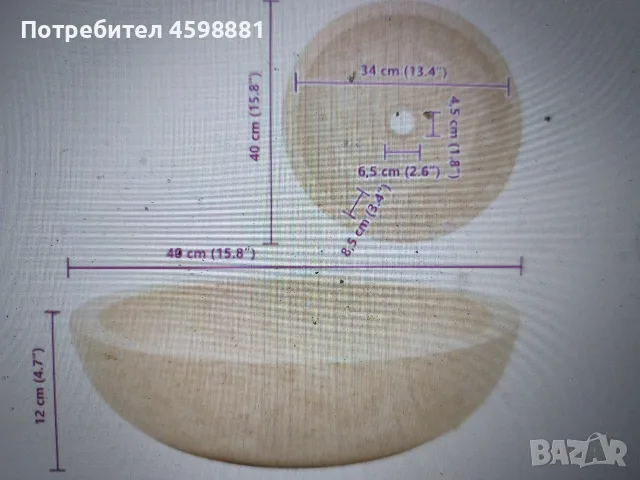 мраморна мивка за баня, снимка 5 - Мивки - 56157573