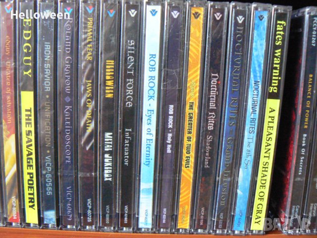 Японски CD- Helloween,Running Wild,Symphony X- Japan CD, снимка 4 - CD дискове - 42467553