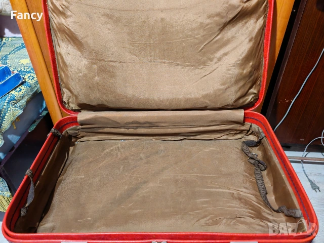 Стари кожени куфари 3 бр, снимка 6 - Други ценни предмети - 53119987