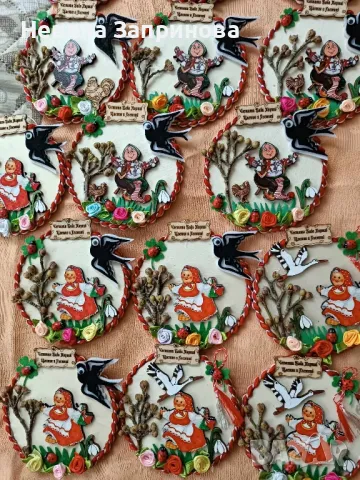 Мартеници, снимка 11 - Декорация за дома - 48724662