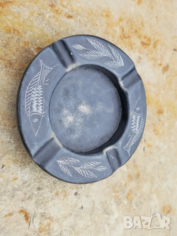 Винтидж Каменен Пепелник, снимка 2 - Антикварни и старинни предмети - 52033260