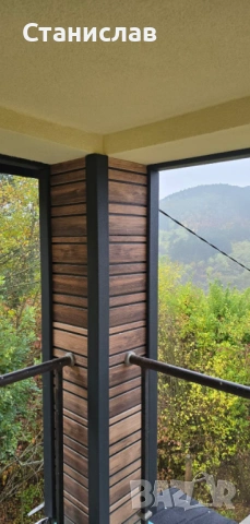 Стенен панел с модерна визия на дървена ламперия