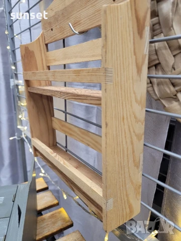 стелаж за подправки и кутия за прибори, снимка 4 - Аксесоари за кухня - 50642140