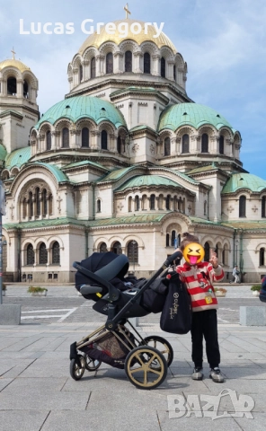 Cybex Priam by Jeremy Scott Wings 3в1, снимка 7 - Детски колички - 52292127