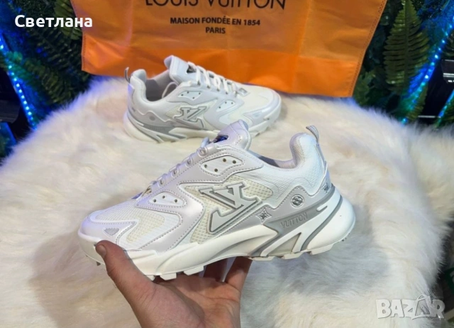 Louis Vuitton Runner Tatic Sneaker  Черно и Бяло 