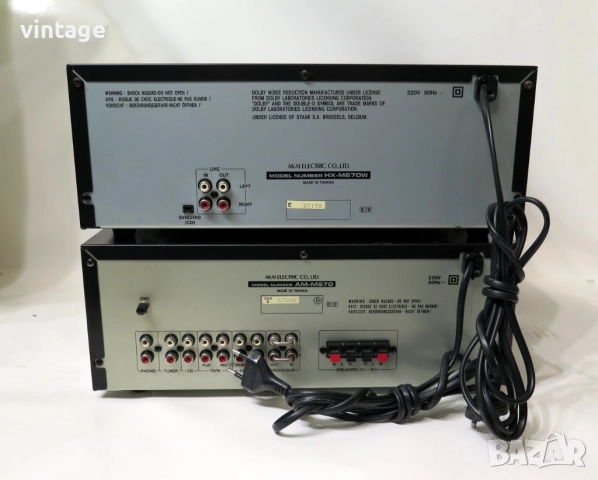 AKAI AM-M570_HX-M670W, снимка 6 - Аудиосистеми - 52639493