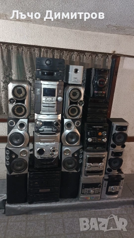 Аудио системи SONY - PANASONIC - AIWA- PHILIPS -JVC - SHARP - TECHNICS , снимка 6 - Аудиосистеми - 51622720