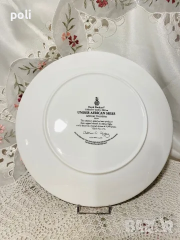 порцеланова чиния за стена , снимка 4 - Декорация за дома - 55961731