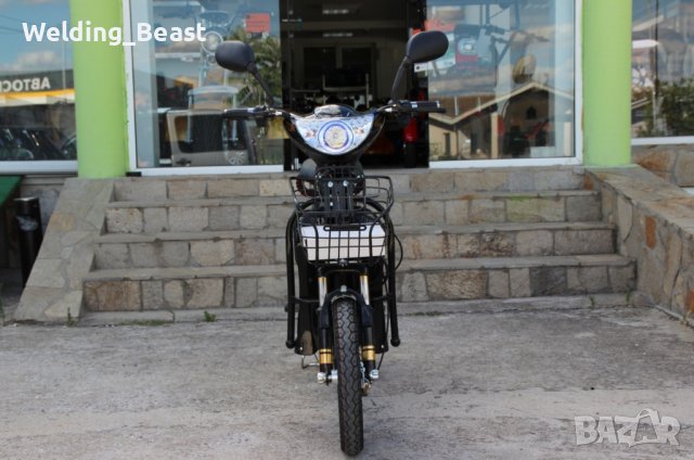 Електрически скутер-велосипед EBZ16 600W - BLACK, снимка 8 - Мотоциклети и мототехника - 41827607