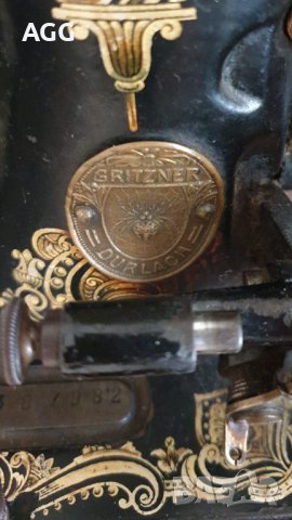 Автентична шевна машина Gritzner модел LUNA, снимка 5 - Антикварни и старинни предмети - 42301726