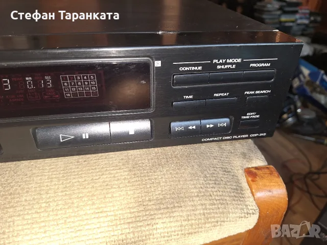 CD pleyar SONY CDP 313, снимка 7 - Плейъри, домашно кино, прожектори - 56059154