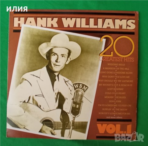 Hank Williams – 20 Greatest Hits Vol.1(Grand Canyon – 35001)(Folk,World, & Country)