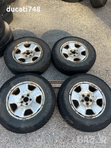 4бр. железни джанти 15" - 5х100 - Subaru, снимка 4 - Гуми и джанти - 50785365