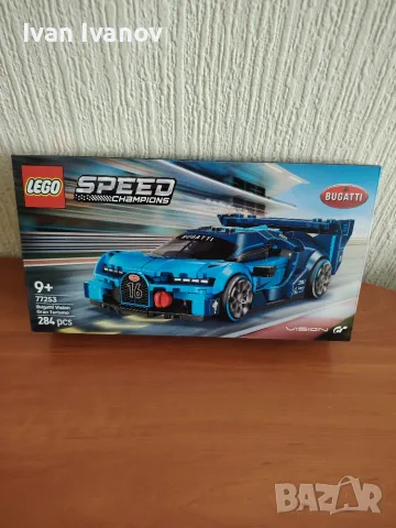 Лего LEGO® Speed Champions 77253 - Спортна хиперкола BUGATTI VISION GT