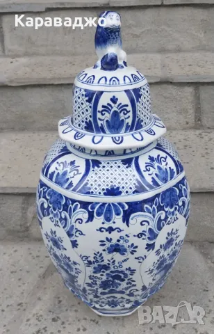 Порцелан Делфт, снимка 7 - Вази - 49617811