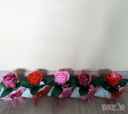 Цветя , снимка 5 - Декорация за дома - 53497443