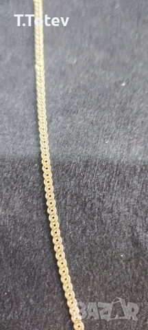 Златно дамско синджирче -14к , снимка 2 - Колиета, медальони, синджири - 53451352