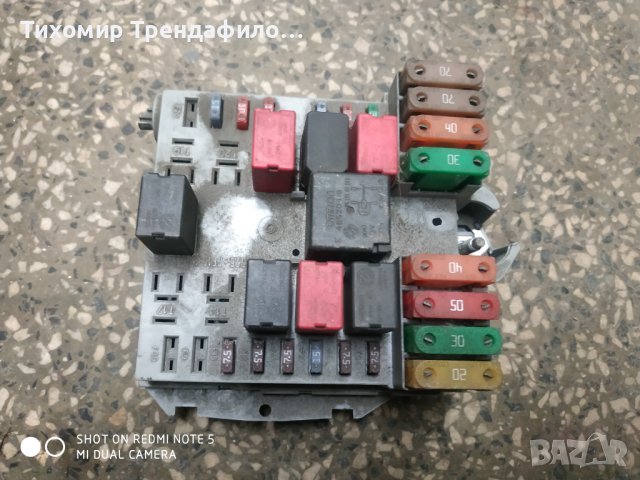 Box Fuses Fiat Idea lancia Mussa  51799611 0051799611057657 бушониера фиат идеа 2008г, снимка 3 - Части - 40486828