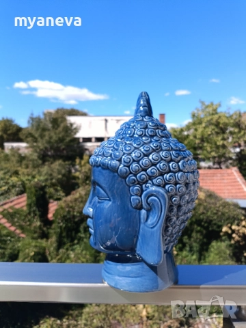 Порцеланови глава на Буда в поза релакс и медитация. , снимка 5 - Статуетки - 51762423