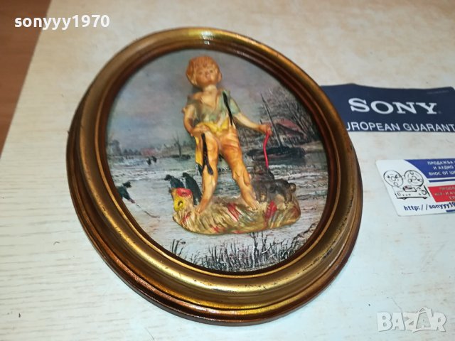 КАРТИНА ОТ ФРАНЦИЯ 2808231650, снимка 3 - Антикварни и старинни предмети - 42000519