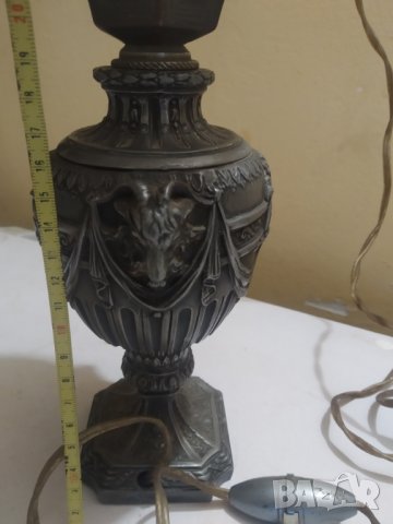 барокова настолна лампа, снимка 4 - Настолни лампи - 40441085