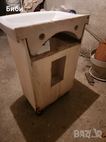 PVC, Шкаф, с Мивка, за Баня, снимка 4 - Мивки - 51876360