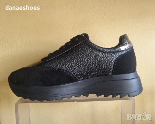 Дамски спортни обувки MIU в кафяво и черно , снимка 6 - Маратонки - 52836107