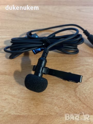 НОВ! Всепосочен микрофон Amazon Basics - черен на клип 3,5мм 4 пина, снимка 9 - Други - 41751170