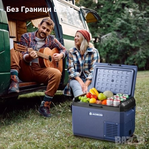 Нов Преносим авто хладилник фризер 25L за кемпер лодка кола автомобил, снимка 9 - Друга електроника - 52943604