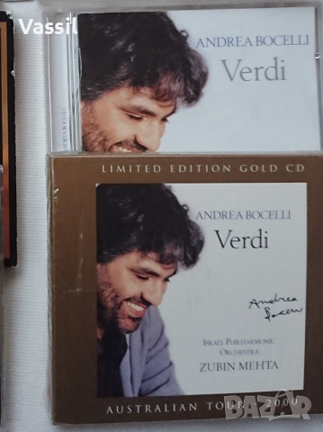 CD Andrea Bocelli - special exclusive editions gold CD специално издание