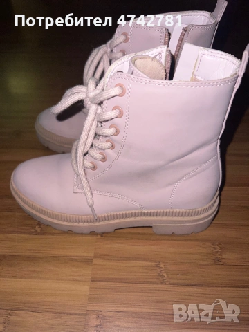 розови ботуши за момичета, снимка 4 - Детски боти и ботуши - 53539336