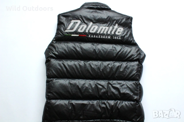 DOLOMITE - мъжки дебел пухен елек, размер XL, снимка 10 - Спортни дрехи, екипи - 53418891