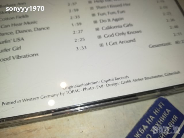 THE BEACH BOYS ORIGINAL CD-ВНОС GERMANY 1302241523, снимка 14 - CD дискове - 44275604