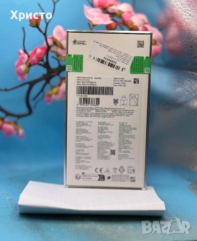 НОВО!!! OPPO Reno14 FS 5G, 12GB, 512GB, Opal Blue , снимка 5 - Други - 53346274