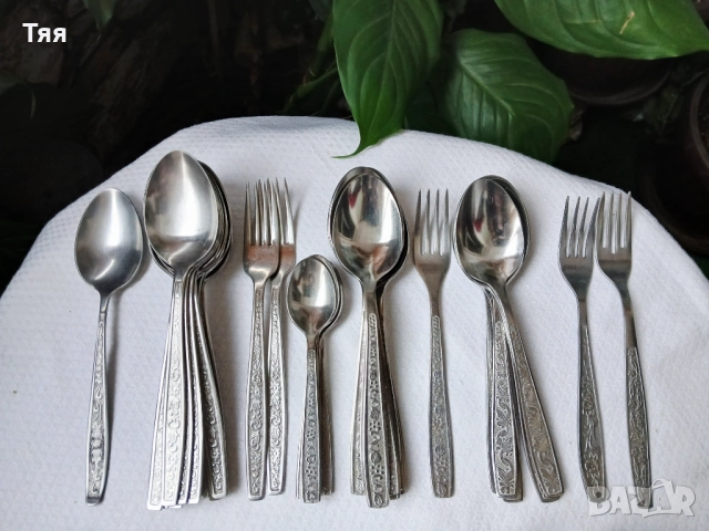 Руски прибори за хранене , снимка 2 - Прибори за хранене, готвене и сервиране - 48008253