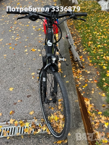 Продавам електрическо колело Бергамонт E-ville Deore , снимка 4 - Велосипеди - 52289311